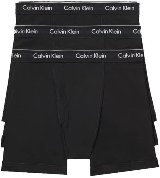 Calvin Klein 3-Pack Men's Boxer Briefs Black