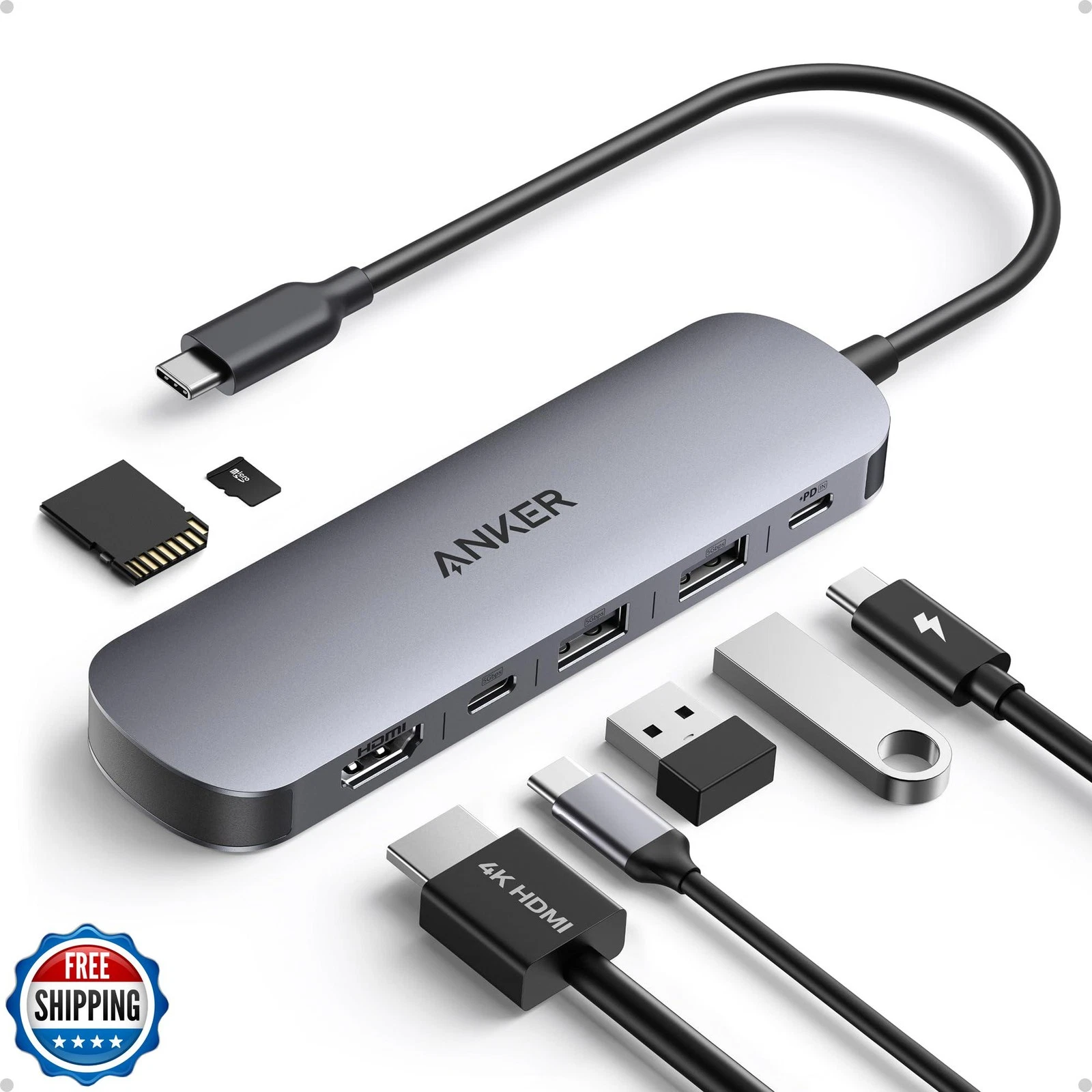 Anker USB-C Hub 7-in-1 for MacBook