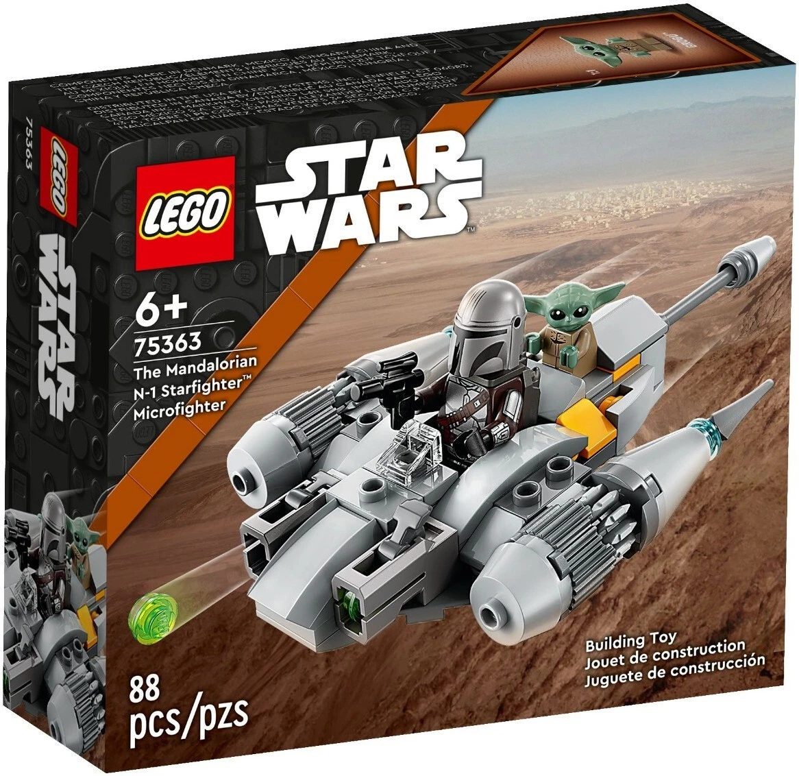 LEGO Star Wars The Mandalorian N-1 Starfighter Set