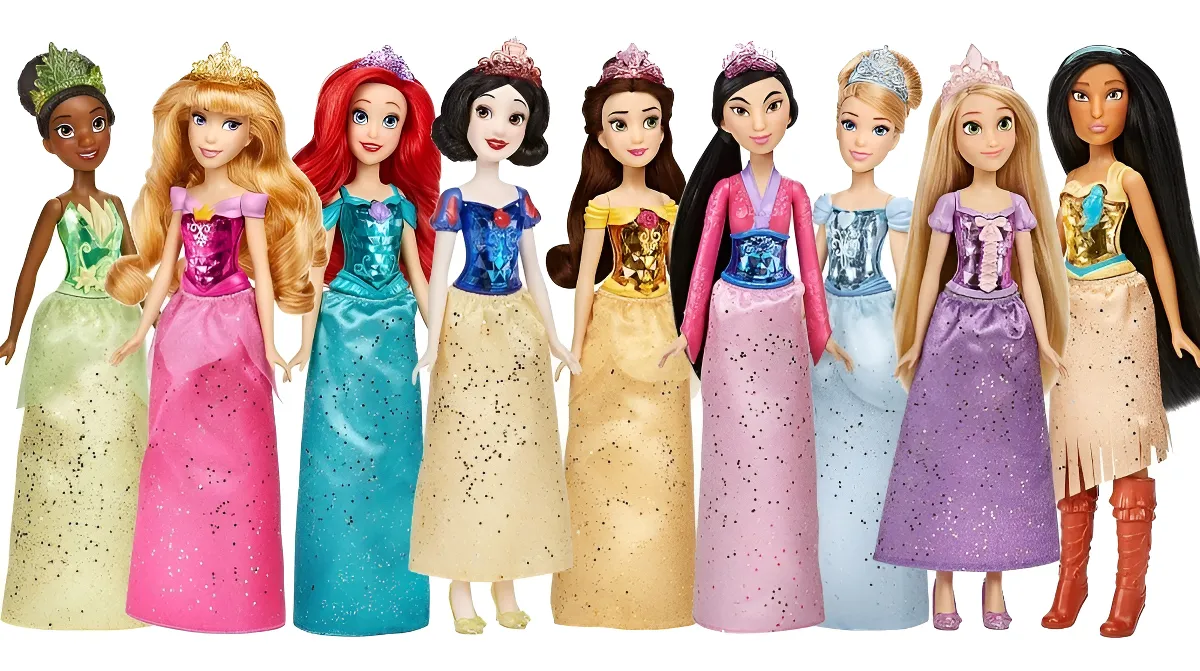 Disney Princess Royal Shimmer Doll Collection